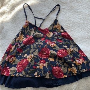 Floral tank top